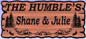 The Humble's sign
